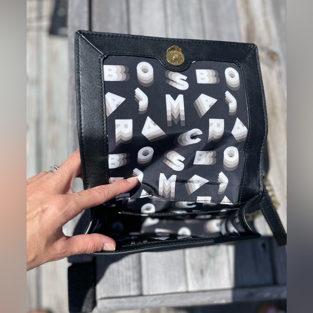 Marc Jacobs Logo Crossbody Bag Black - Picture 5 of 5
